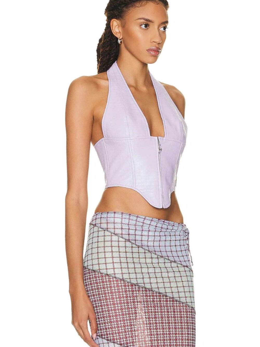Miaou Mara Corset Lilac Size L